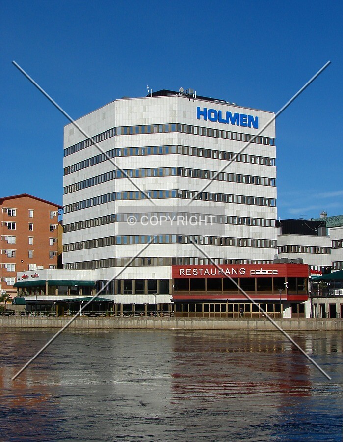 View from across the Motala Stream