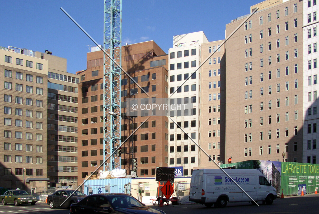 From the southwest across 17th Street