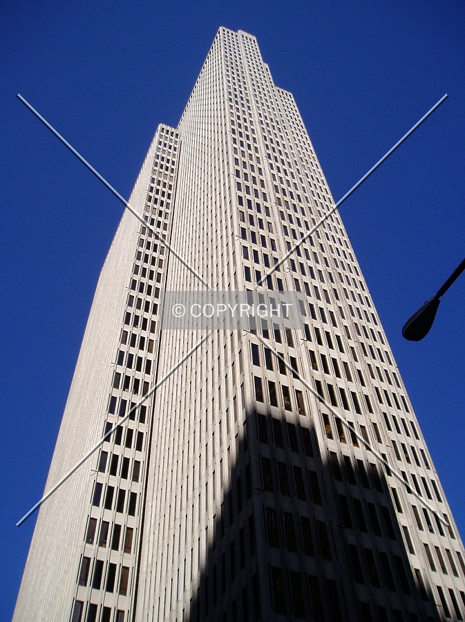 Looking up from the southwest