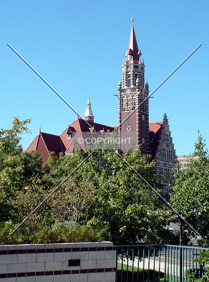 View from the northeast