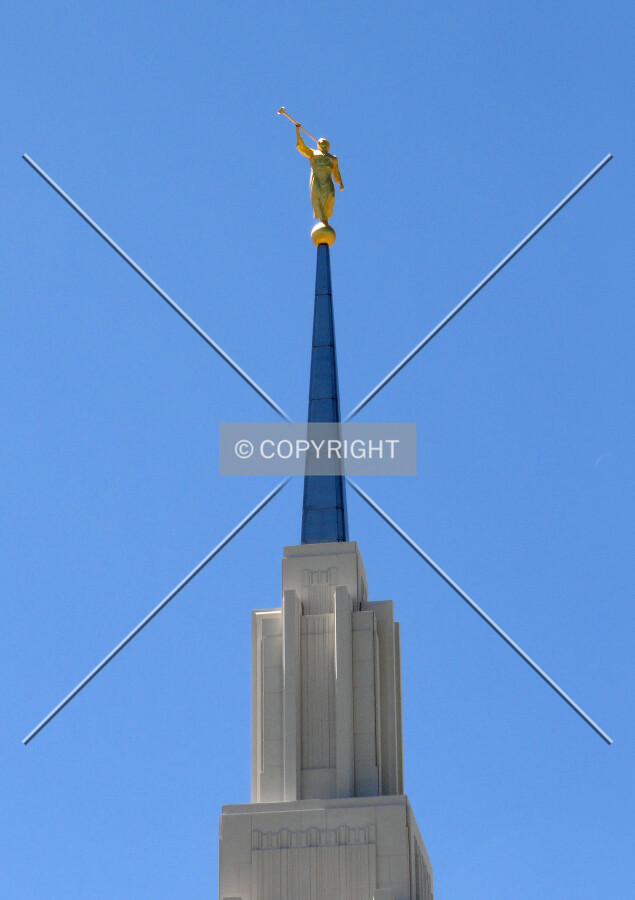 Spire from the east