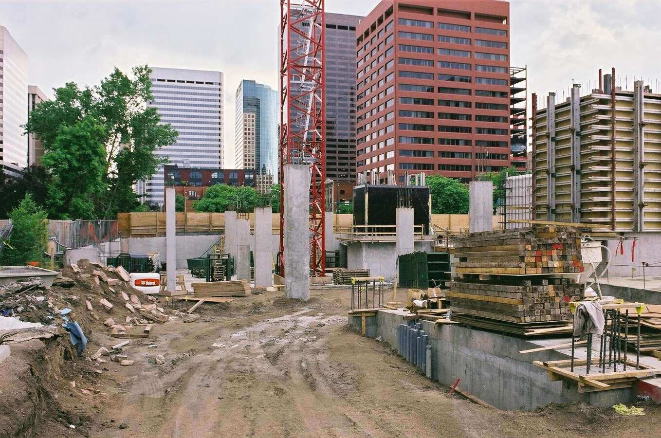 View to the southwest