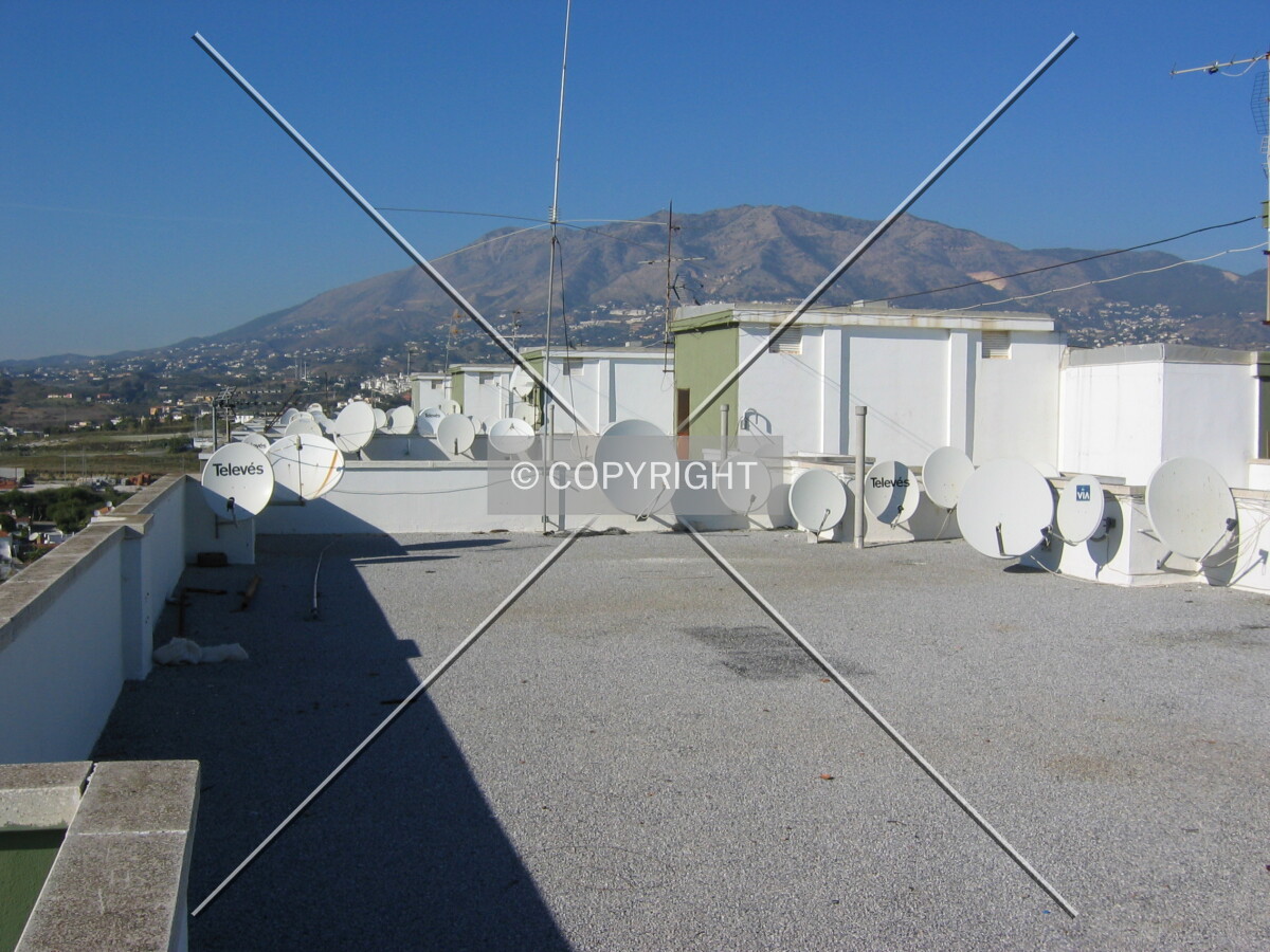 View of the rooftop