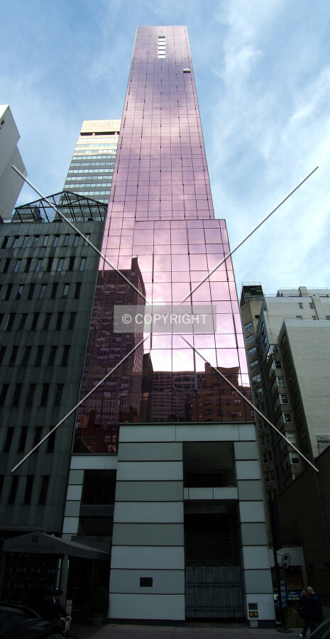 View from the southwest on 55th Street