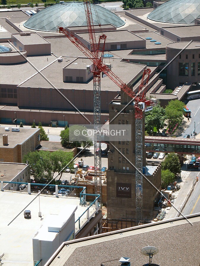 View to the south from the Foshay Tower Observation Deck