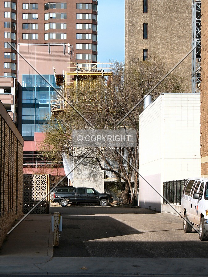 View to the west from 3rd Avenue South