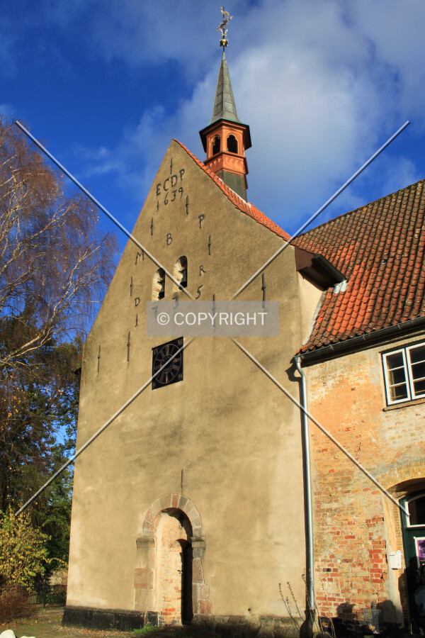 West facade of the chapel