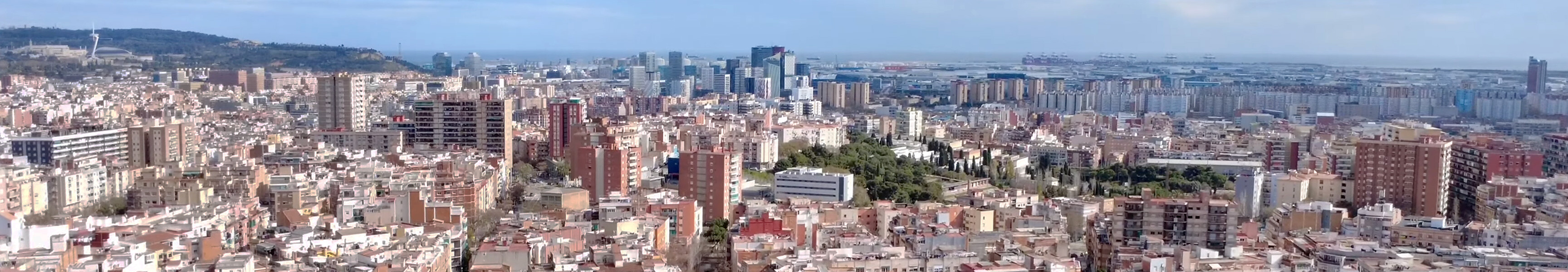 Panorama of L'Hospitalet de Llobregat