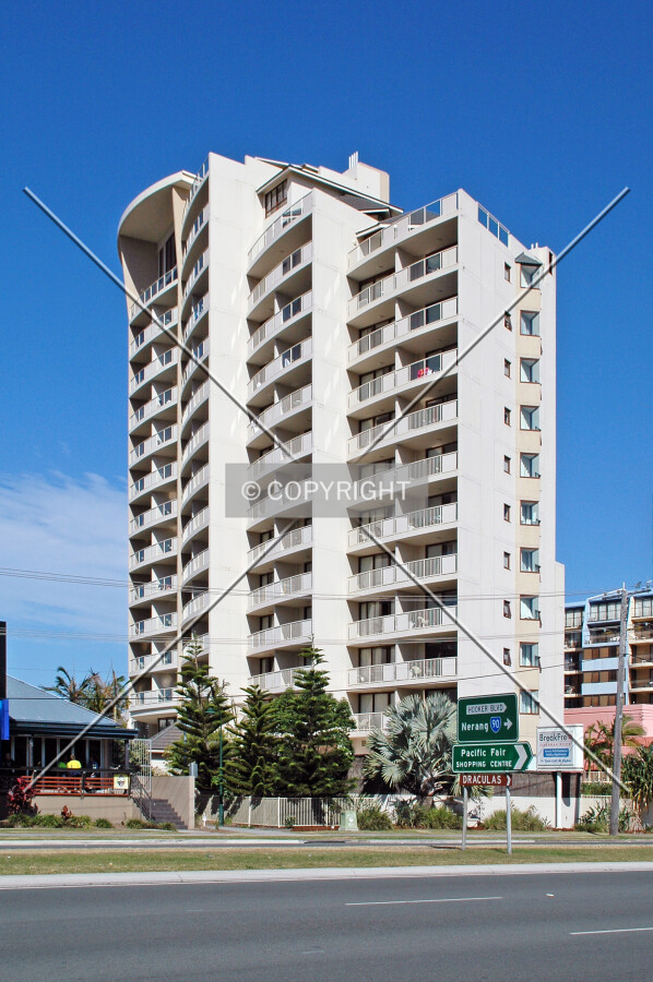 As seen from the Gold Coast Highway