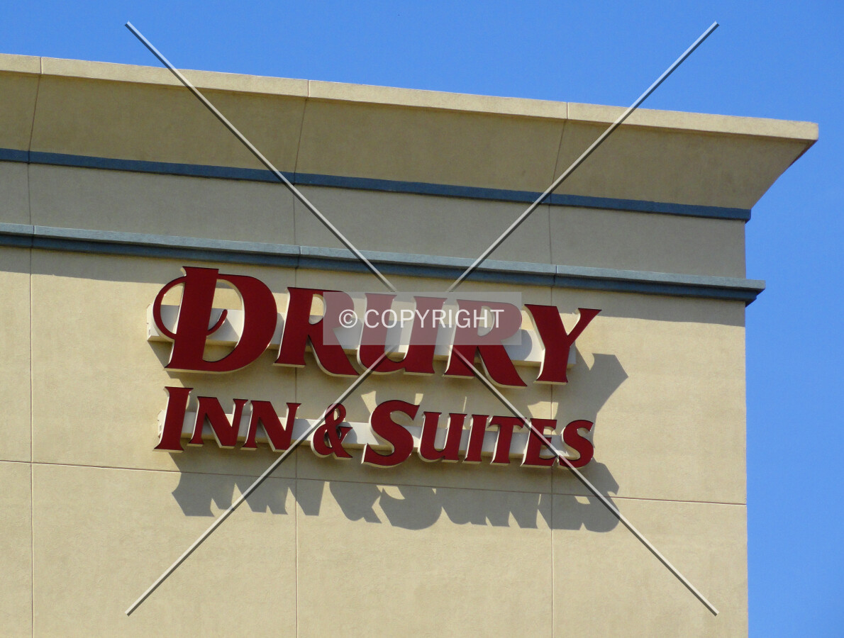 Signage on the southwest corner