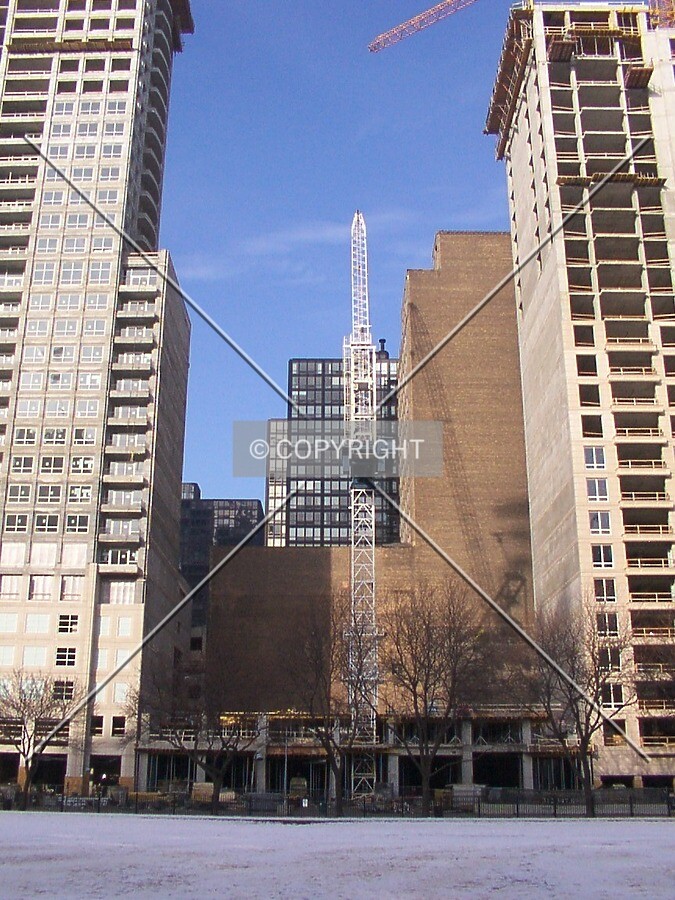View from Chicago Avenue