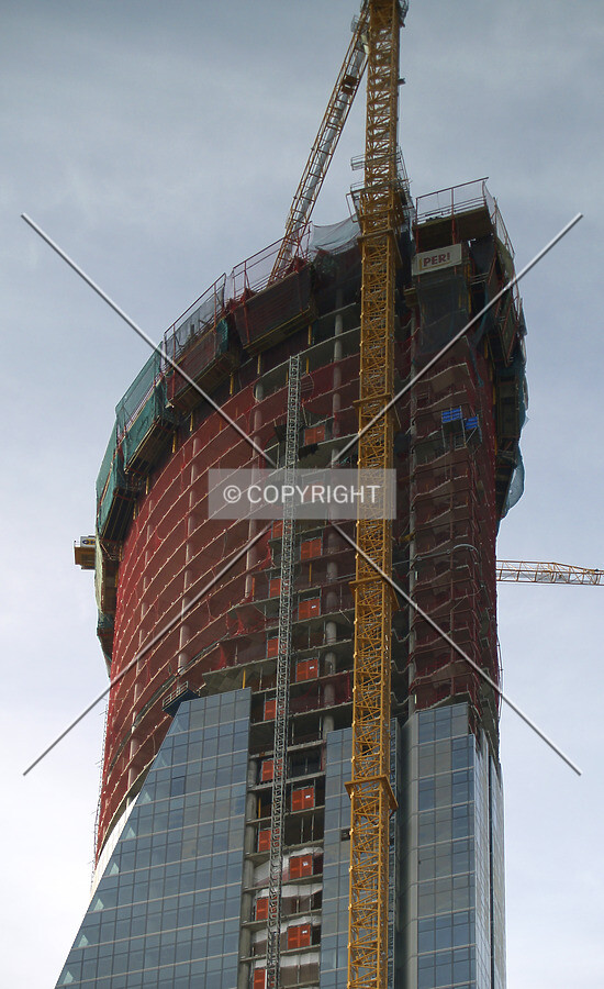 Top floors from the east side