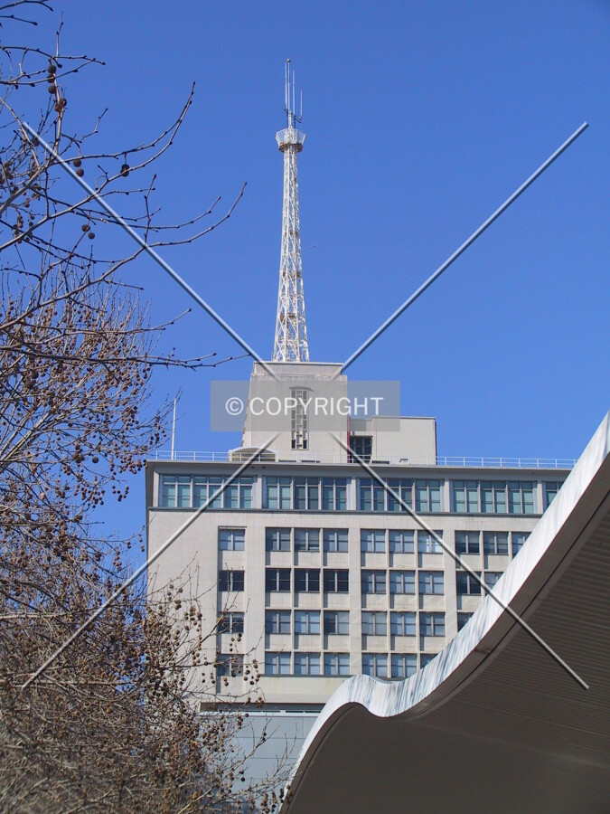 View southeast from Jones Street