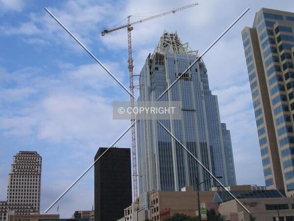 Rising on Congress Avenue, view from southwest