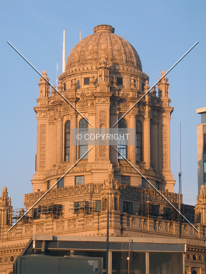 View of the top from Mather Tower