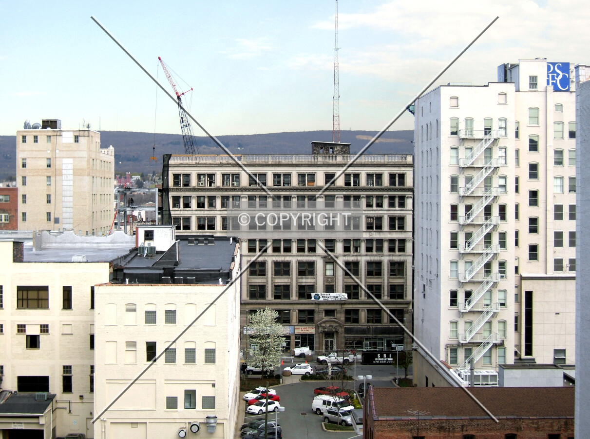 View from the southeast