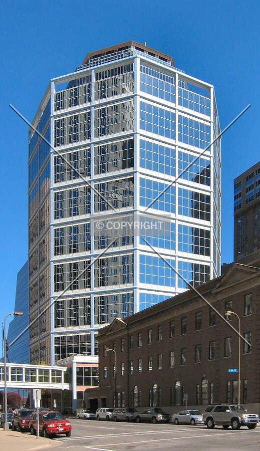 View to the northeast from 8th Street South