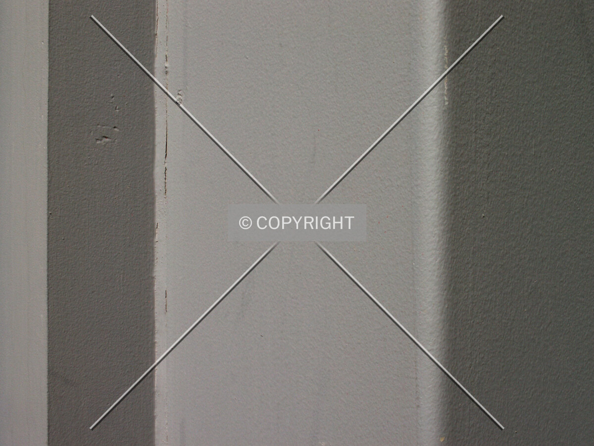 Close-up of the steel on one of the columns