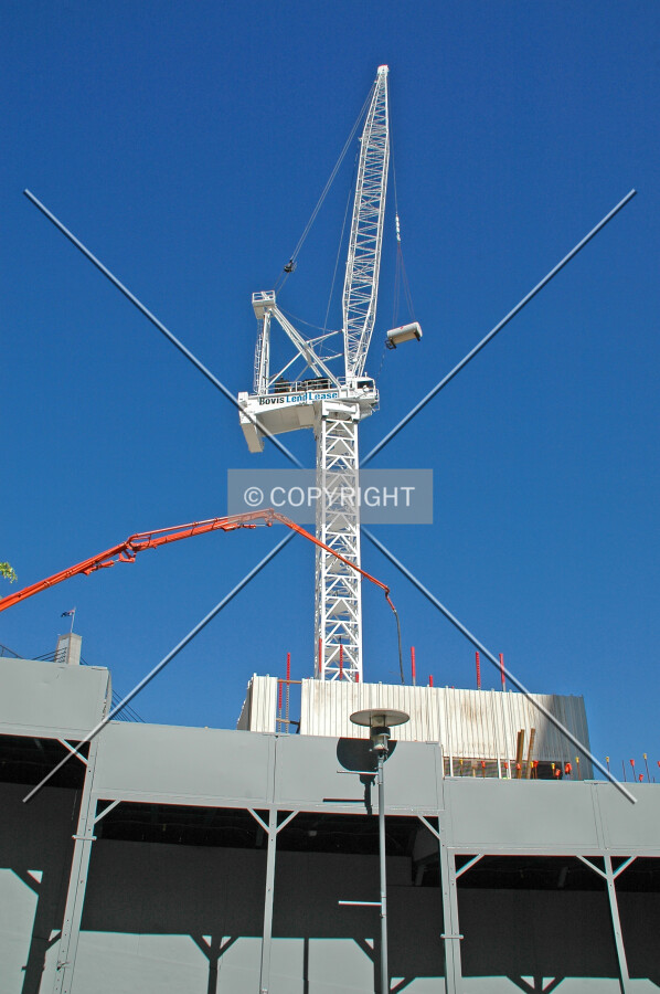 View of the crane from Tambua Street
