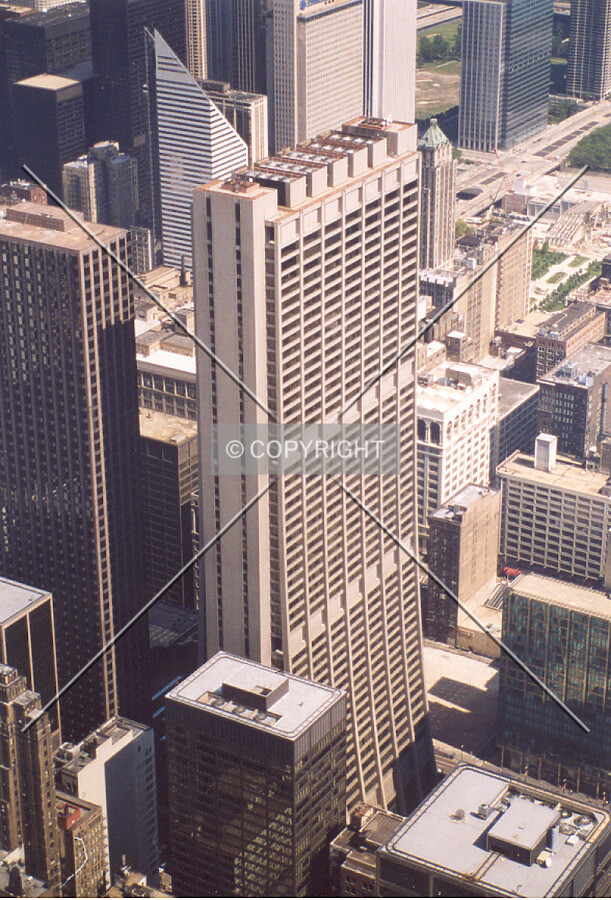 View from the Sears Tower Skydeck