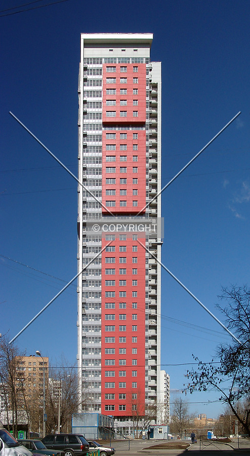 Front view from the southwest