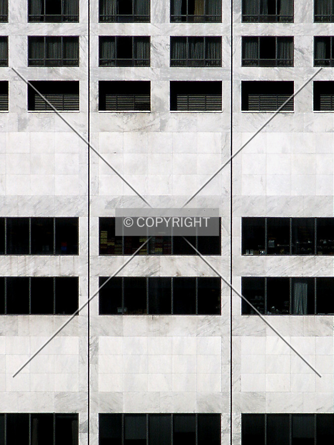 Section of the south facade