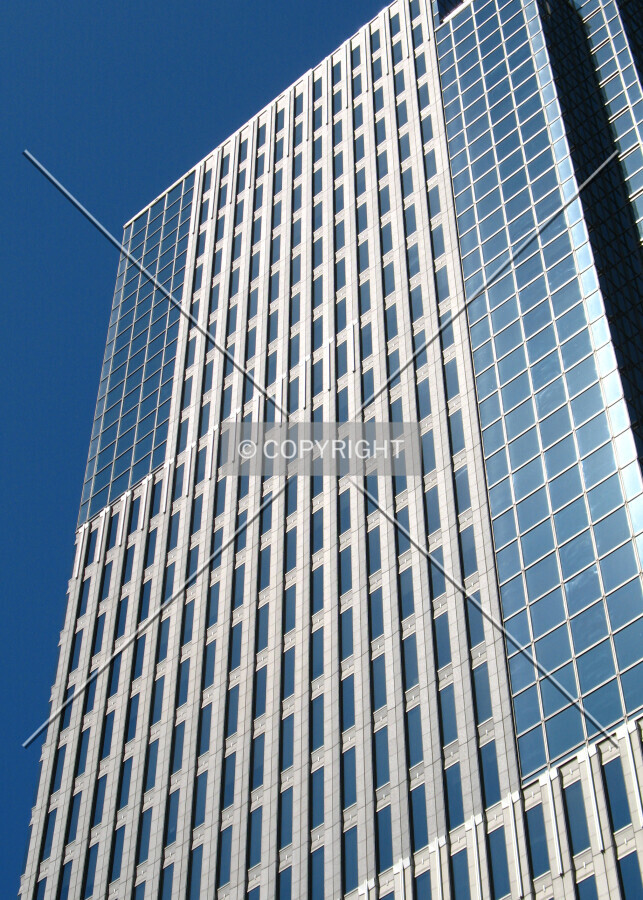 Looking up from the south