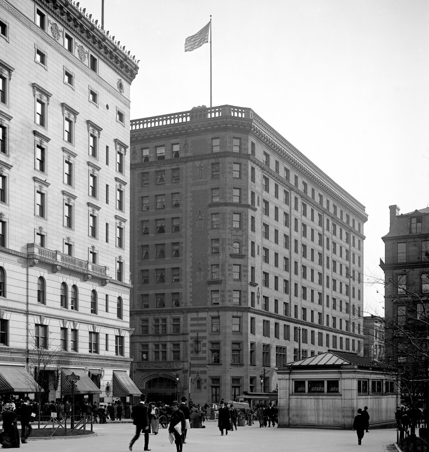 Vintage view from the northwest