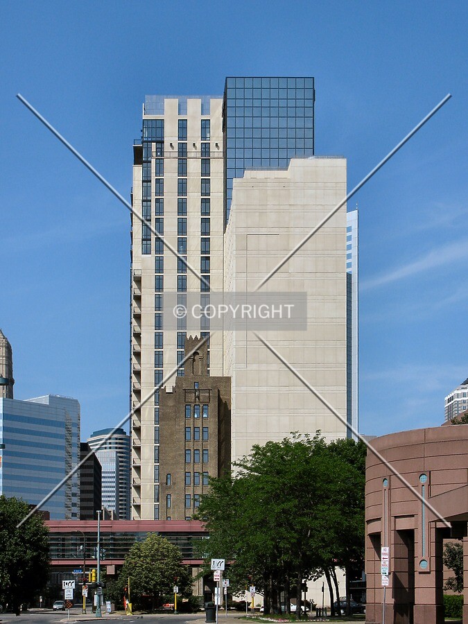 View to the north along 2nd Avenue South