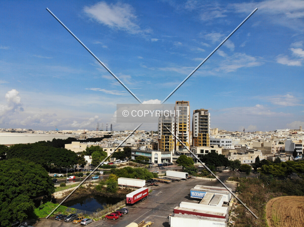 The A3 Towers complex in Paola (Malta)