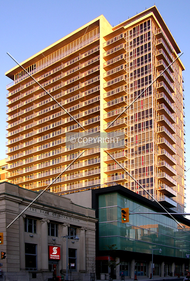 From across Bank Street to the south