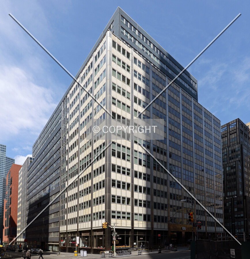 View from the southeast at Barclay and Church Streets
