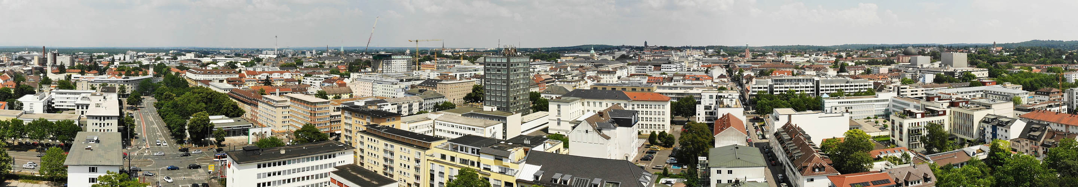 Panorama of Darmstadt