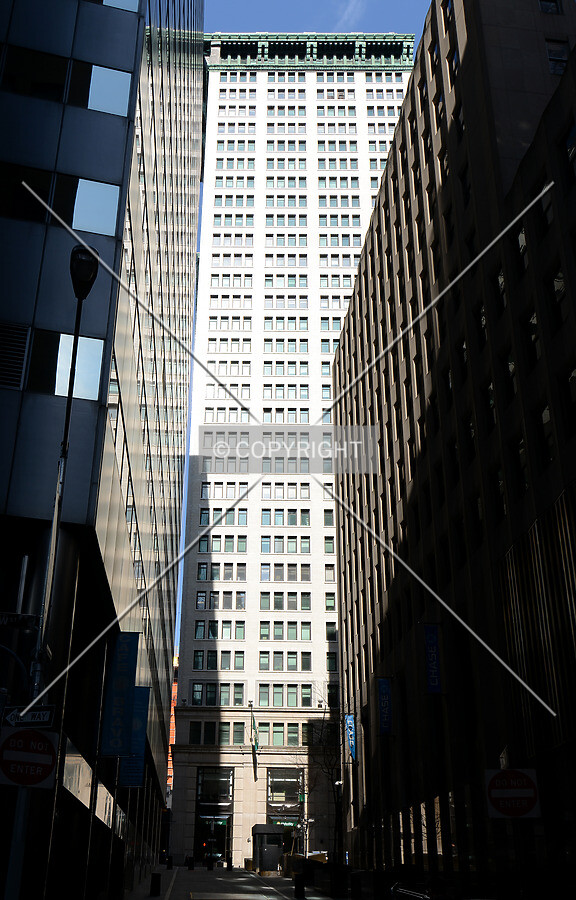 View from the southeast on Exchange Place