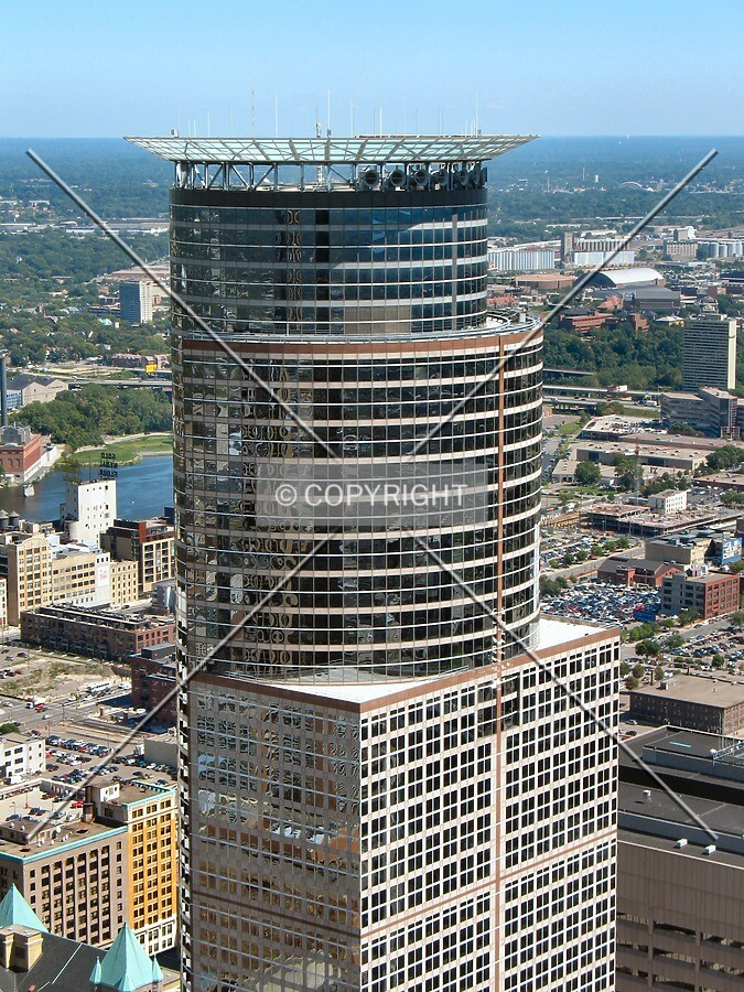 Top floors from the IDS Tower roof