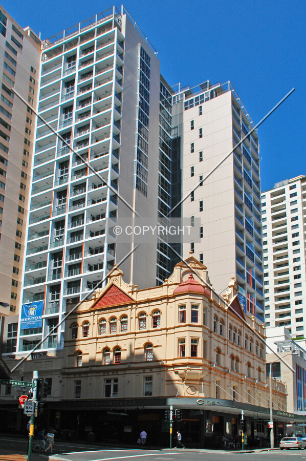 As seen from Campbell Street