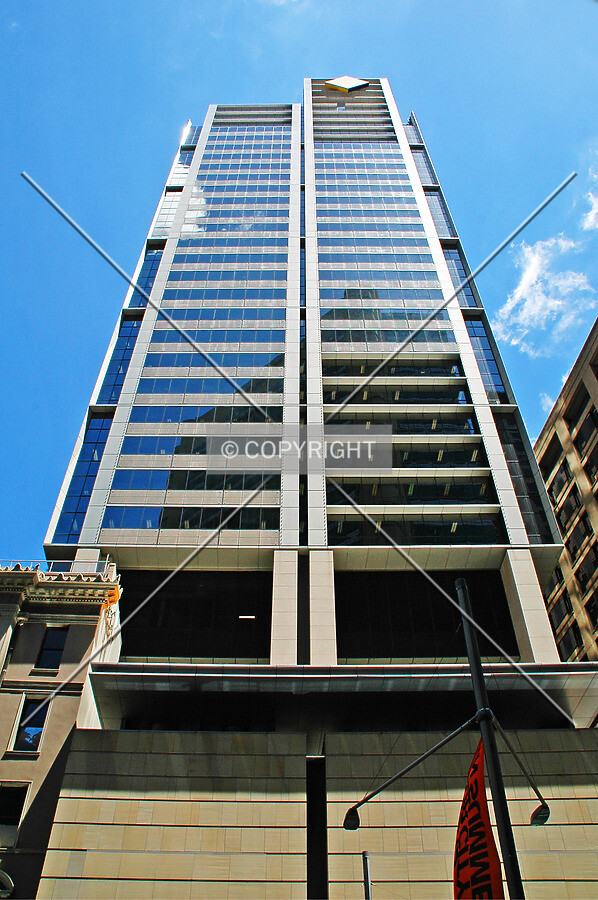 Looking up the east side