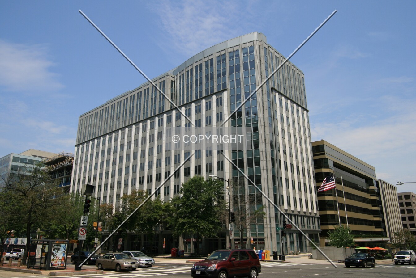 View from the southeast