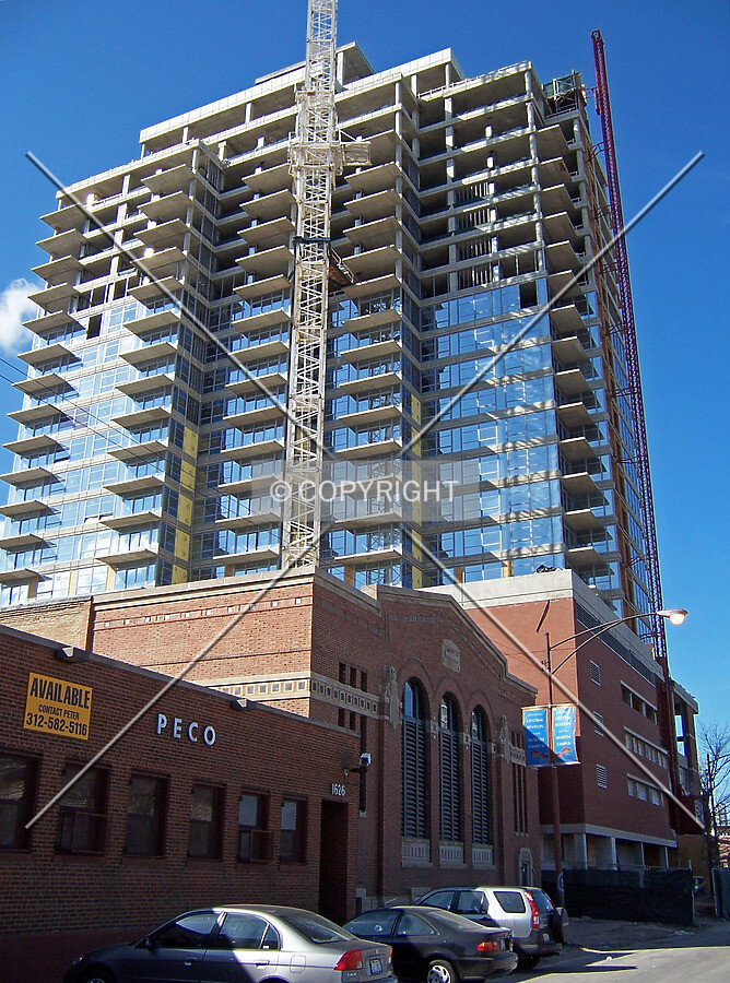 South facade from Prairie Avenue