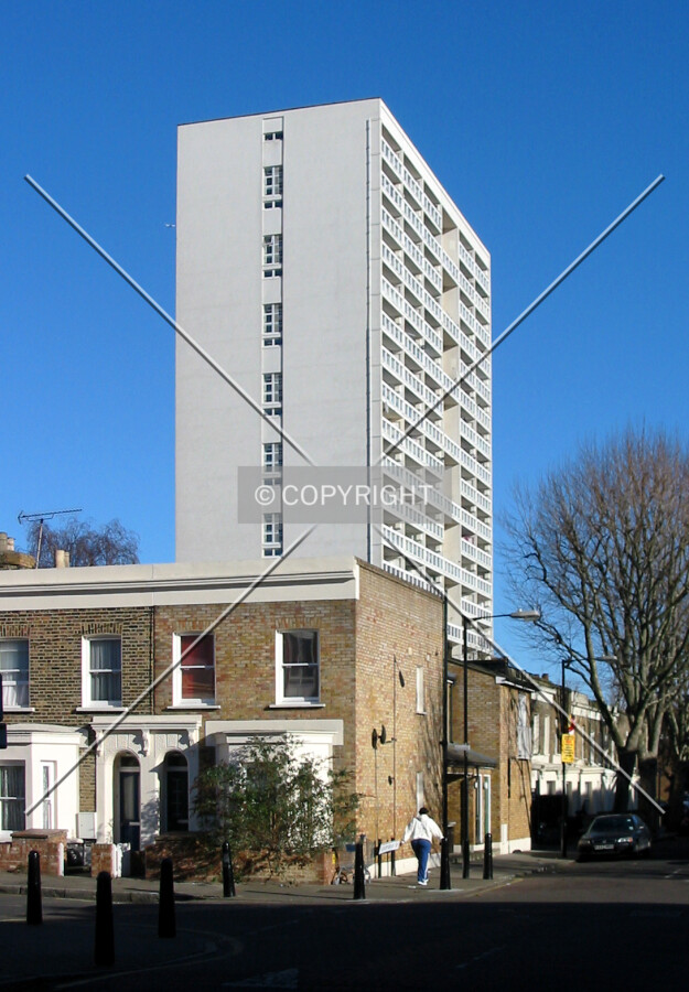 View from Spanby Road to the west