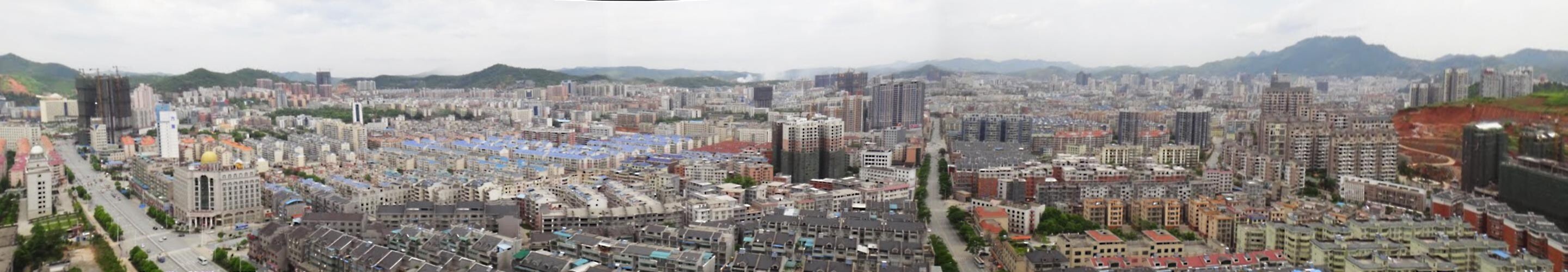 Panorama of Chenzhou