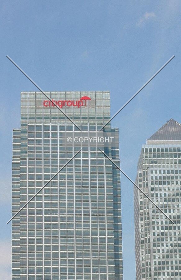 View alongside One Canada Square