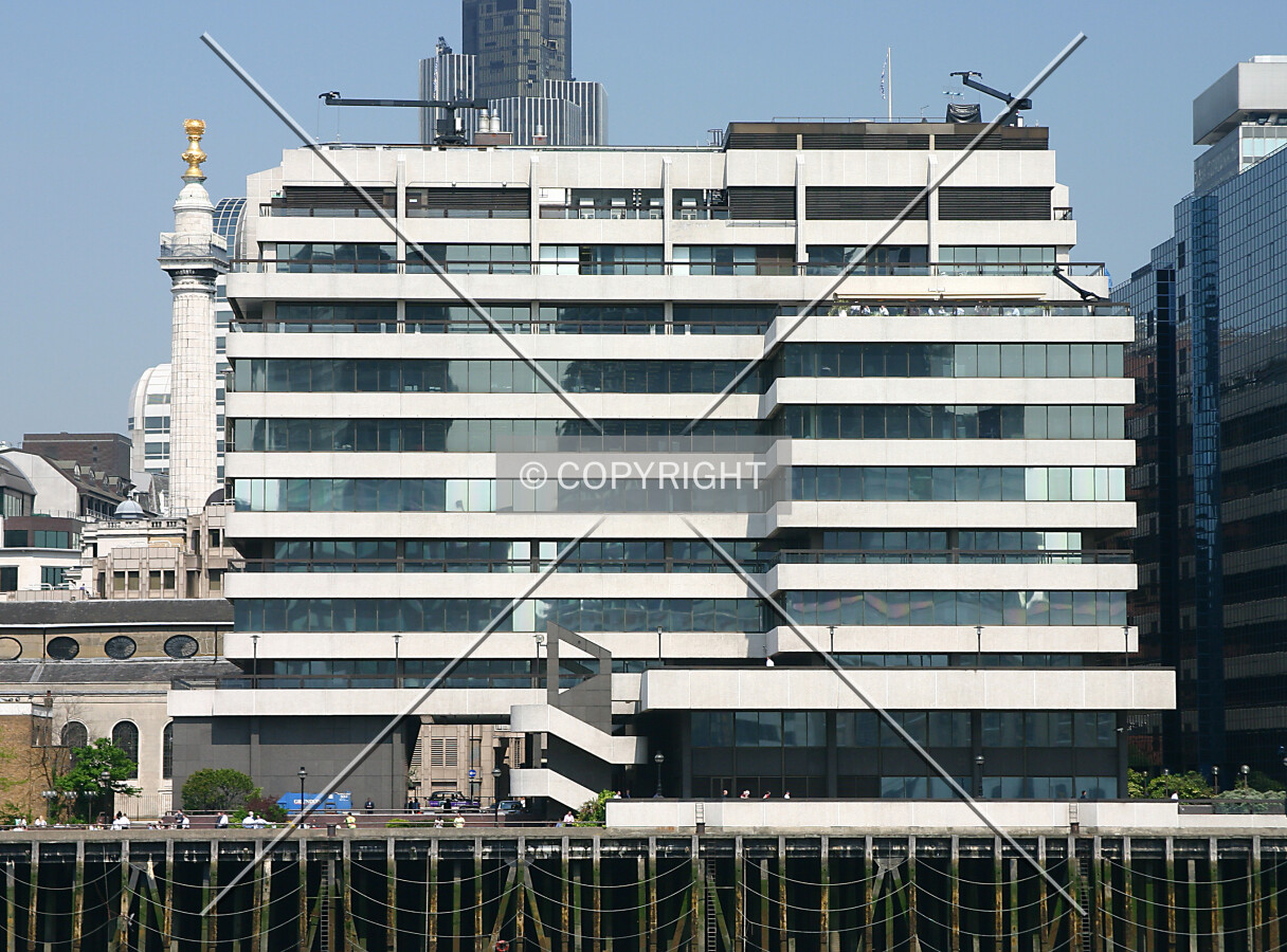 View from across the Thames