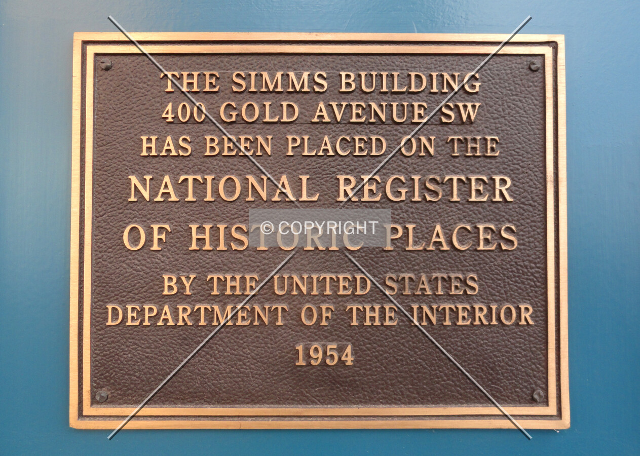 Historic marker on the 4th Street side
