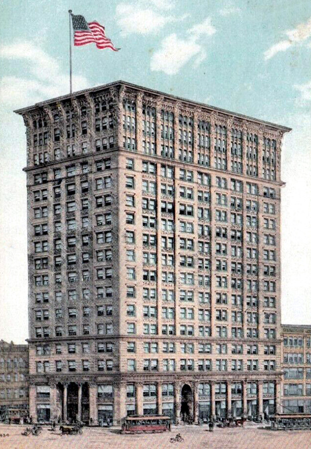 Vintage view from the northwest