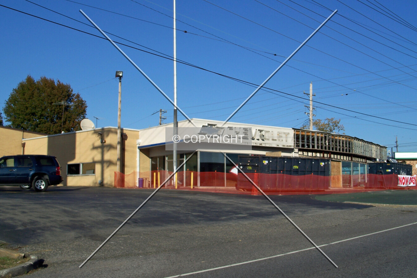 View from the southwest