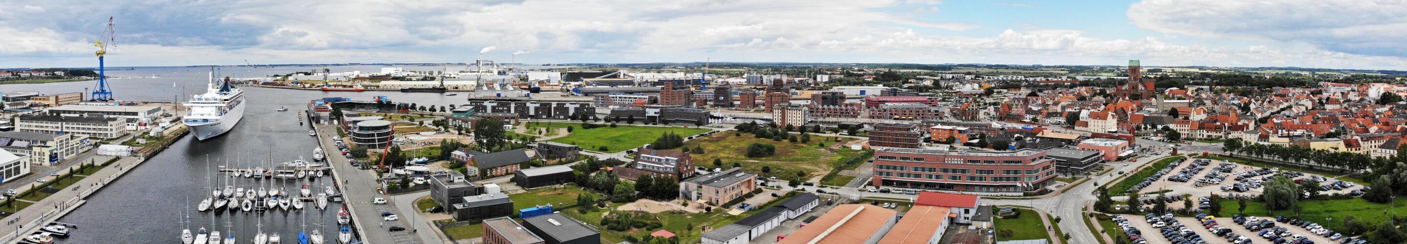 Panorama of Wismar