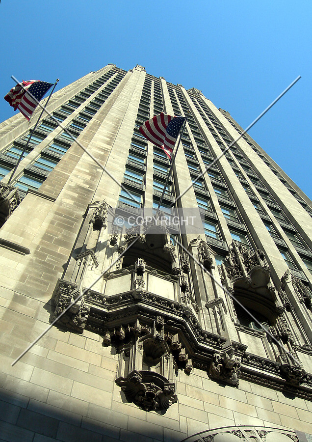 Looking up the west side