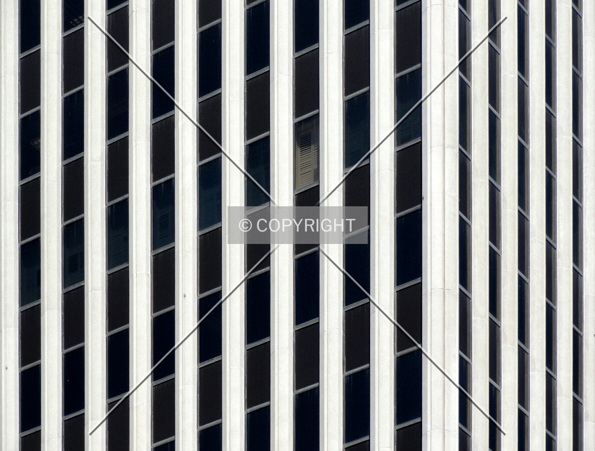 Southwest corner facade detail
