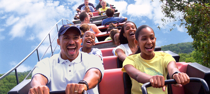The ride in motion